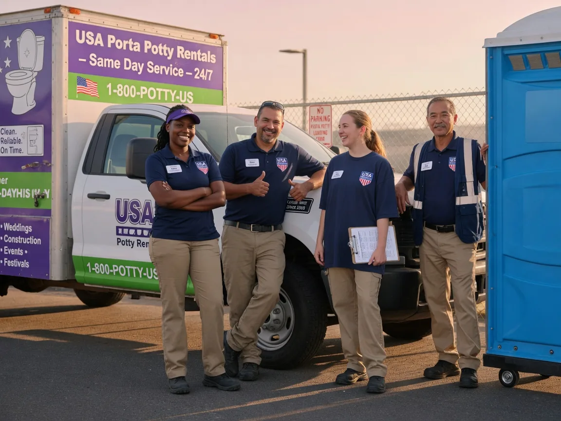 Porta Potty Rental company in Shafter, CA
